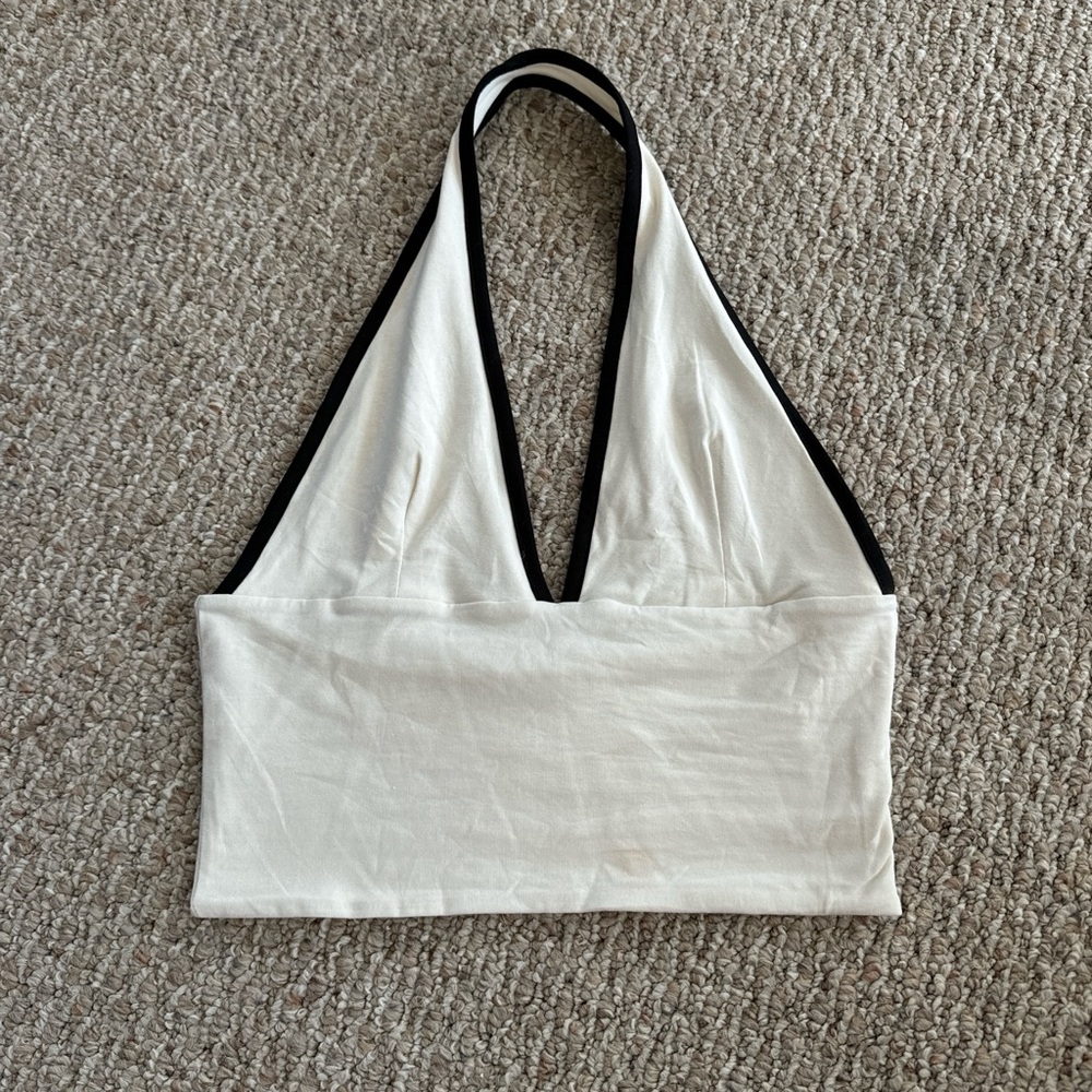 Cotton On halter crop top